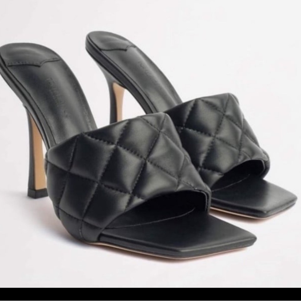 Sandals Tony bianco Betty black sheep napa brand new 8.5